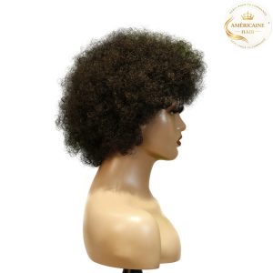 maady hair luxury machine made black wig remy hair 2301