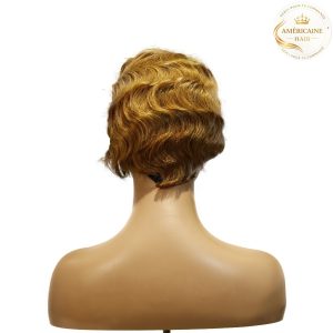 maady hair luxury machine made #27 wig remy hair h001