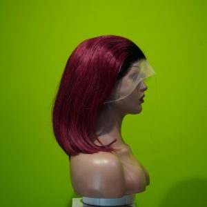 maady hair luxury 13x4 promo bob wig remy hair 12 inch