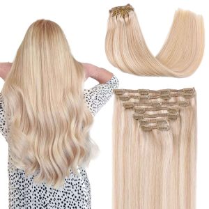 maady hair luxury asian raw hair straight clip in hair extensions