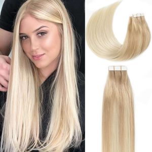 maady hair luxury asian raw hair tape in hair extensions