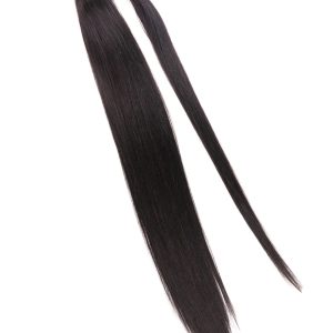 maady hair luxury asian raw hair straight ponytail hair extensions