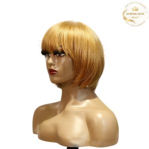 maady hair luxury machine made color wig remy hair