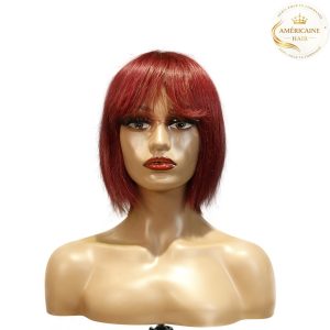 maady hair luxury machine made 99j wig remy hair h009