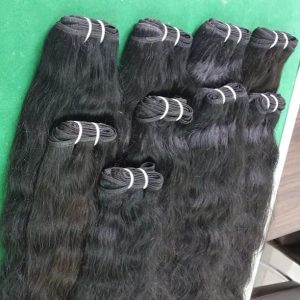 maady hair luxury natural black double drawn indian hair bundles