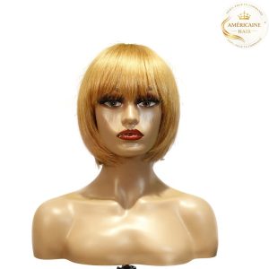 maady hair luxury machine made color wig remy hair