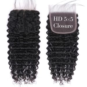 maady hair luxury remy hair 5x5 deep wave hd closure