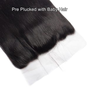 maady hair luxury asian raw hair 13x6 straight hd frontal