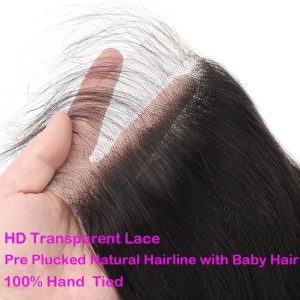 maady hair luxury remy hair 5x5 body wave hd closure