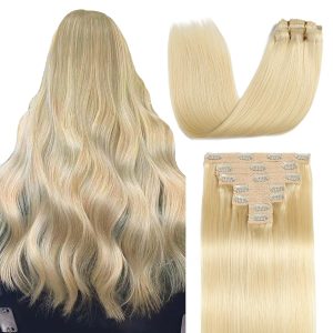 maady hair luxury asian raw hair #613 straight hair extensions