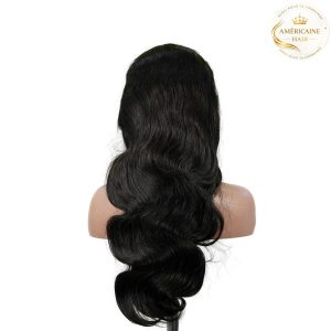 maady hair luxury natural black asian raw hair 13x6 hd lace front wig body wave human hair wig