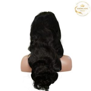 maady hair luxury 13x4 body wave lace front wig natural black remy hair