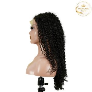 maady hair luxury 13x4 jerry curly lace front wig natural black remy hair