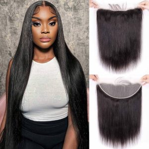 maady hair luxury remy hair 13x4 straight hd frontal