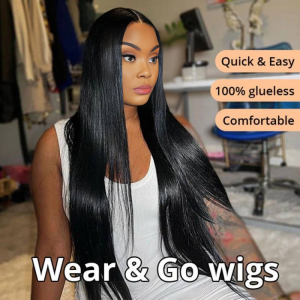 maady hair luxury glueless remy hair 5x5 lace closure straight human hair wig