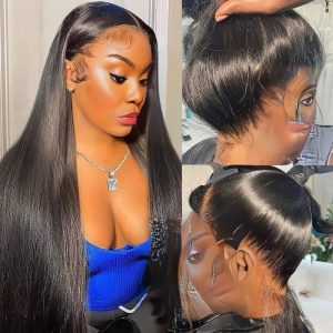 maady hair luxury 360 straight lace front wig remy hair
